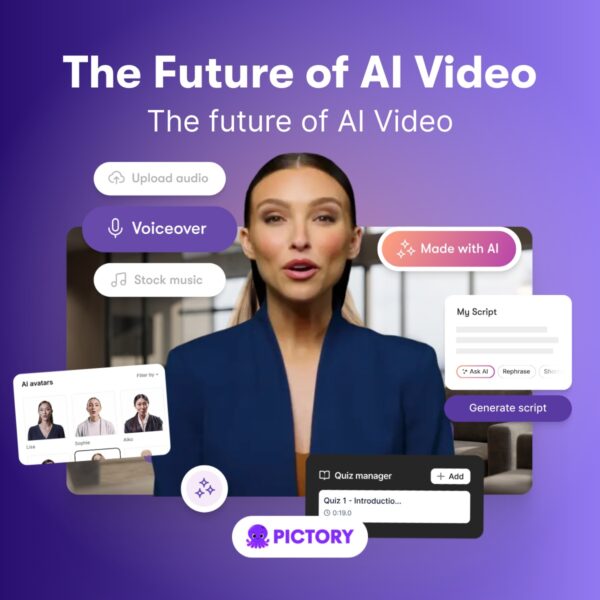 Pictory text to video 40% off